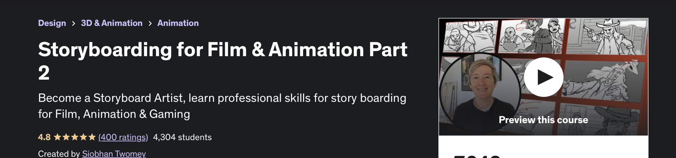 Storyboarding for Film and Animation Part 2
