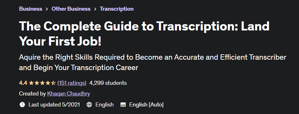The Complete Guide to Transcription