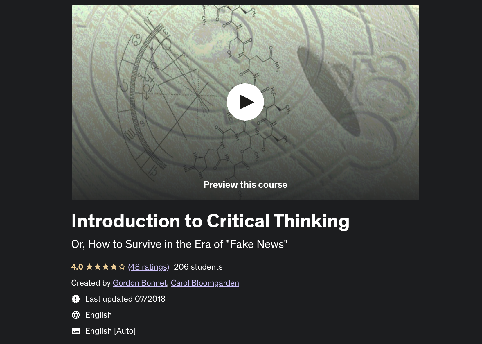 The Gateway to Critical Thinking