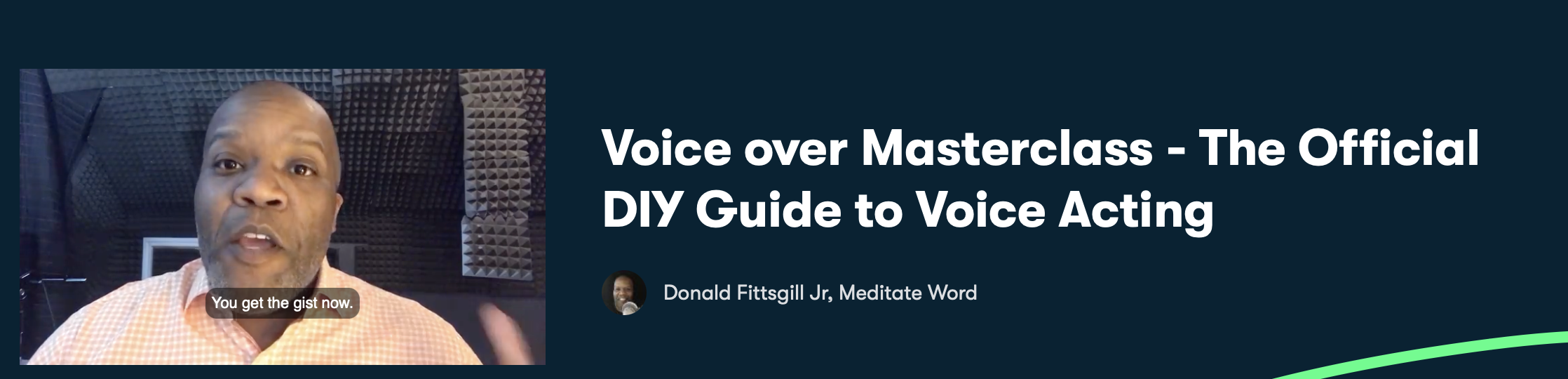 The Official DIY Guide to Voice Acting