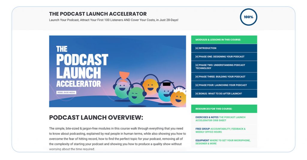 The Podcast Launch Accelerator