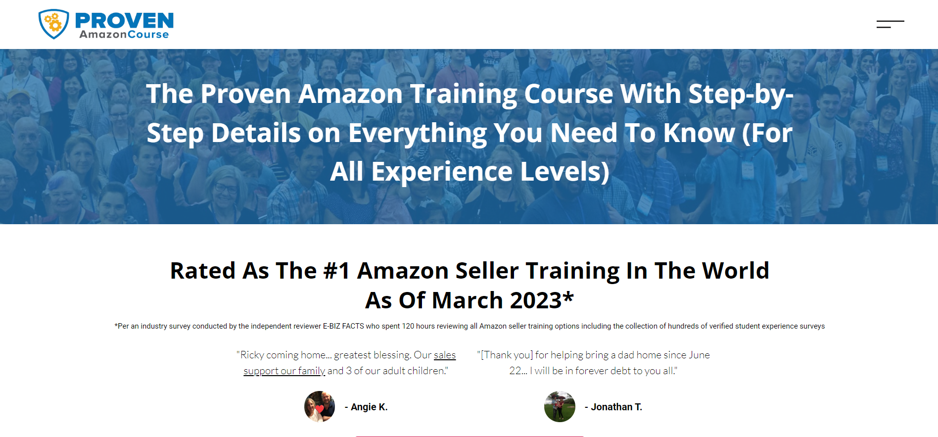 The Proven Amazon Training Course With Step-by-Step Details