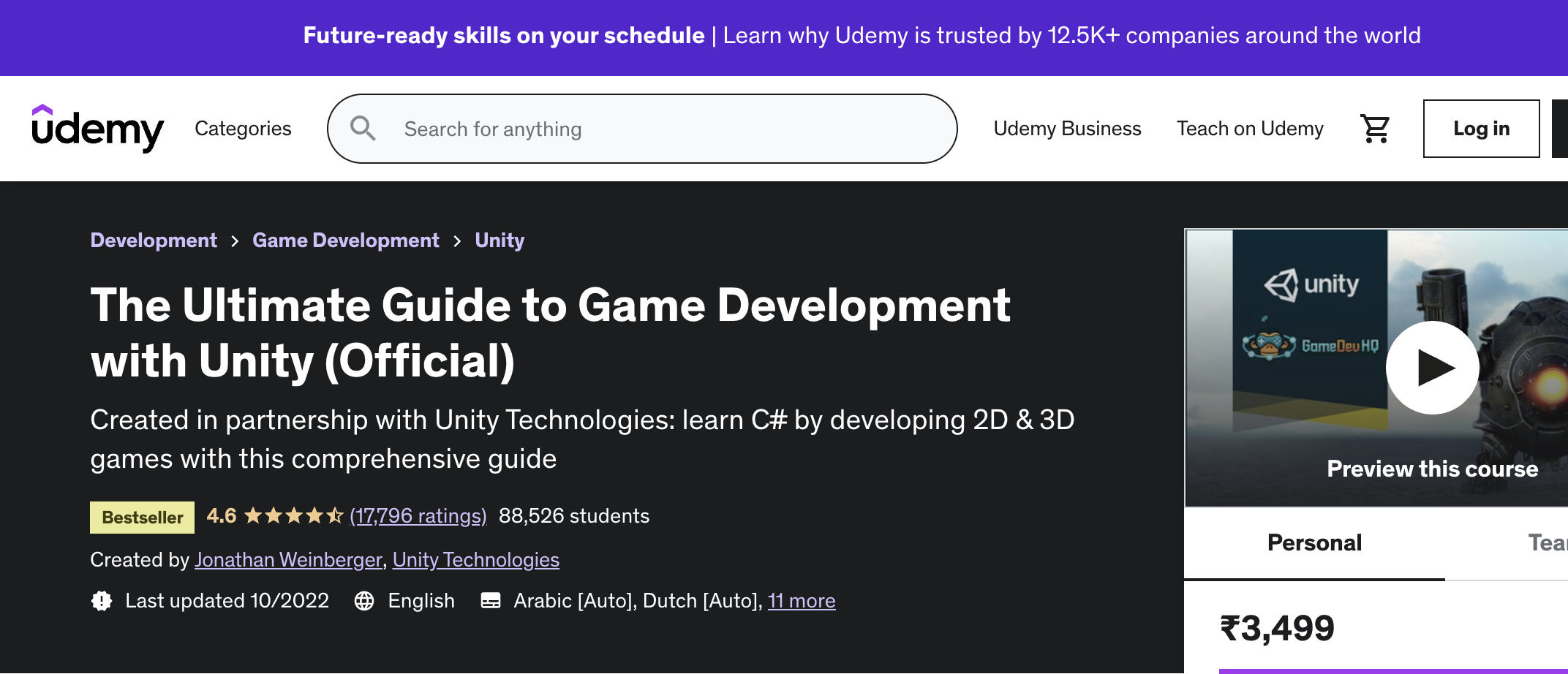 The Ultimate Guide to Game Development with Unity