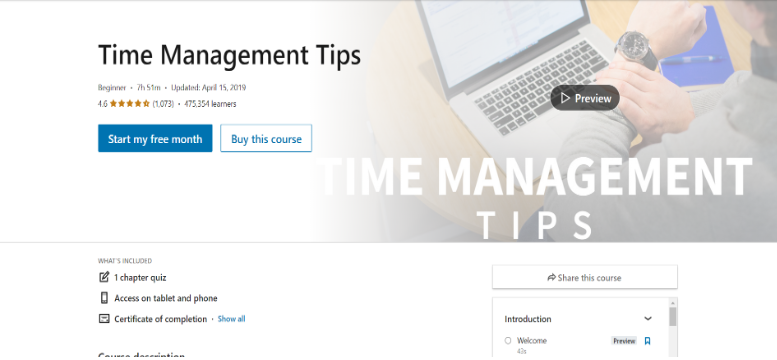 Time Management Tips