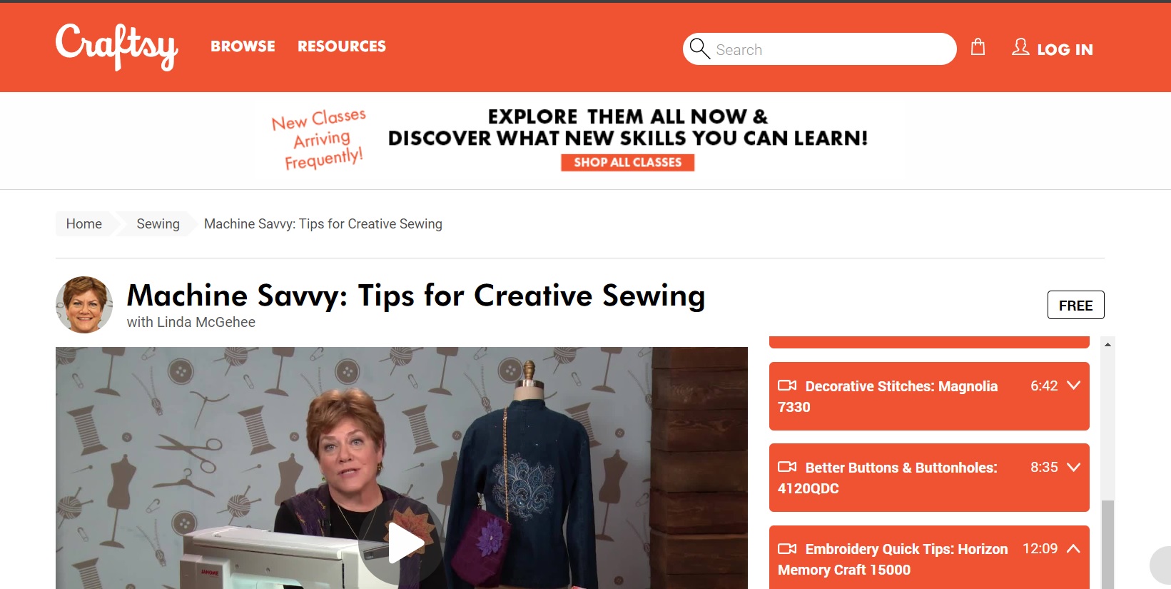 Tips For Creative Sewing By Linda McGehee