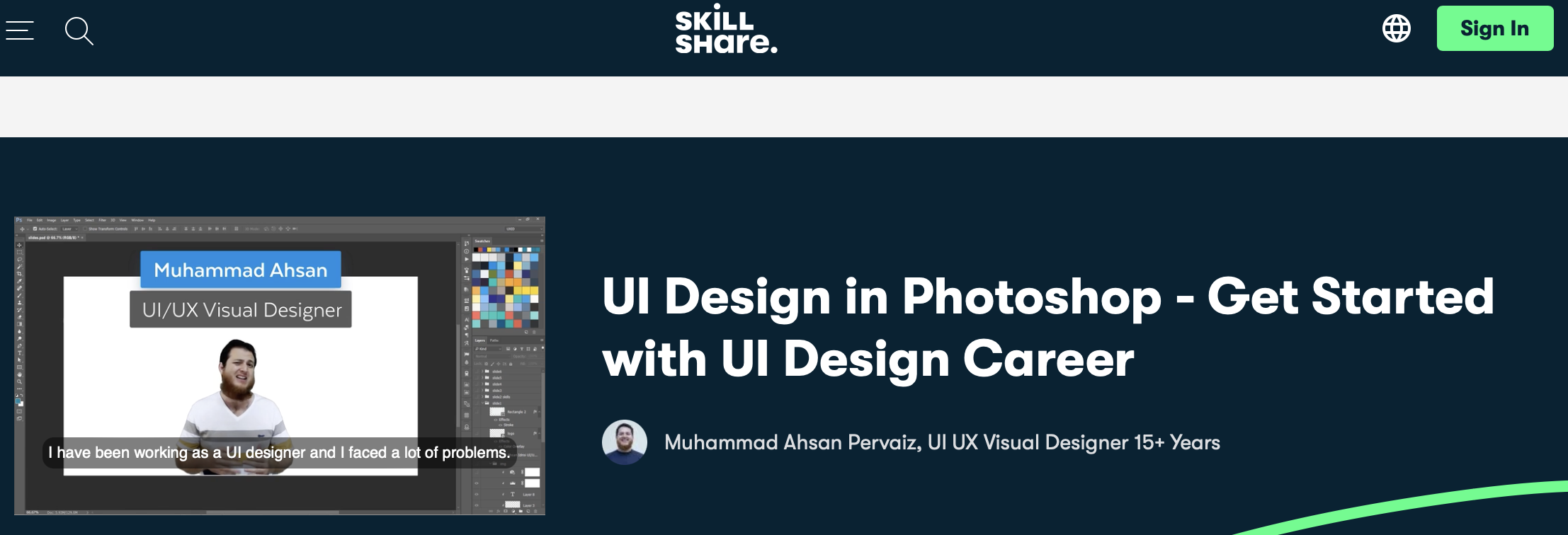 UI Design in Photoshop Get Started with UI Design Career