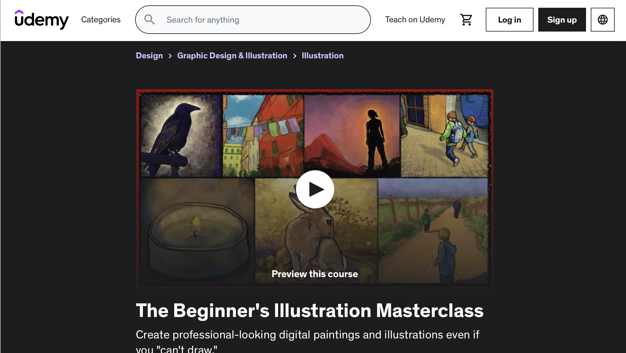 Udemy The Beginner's Illustration Masterclass