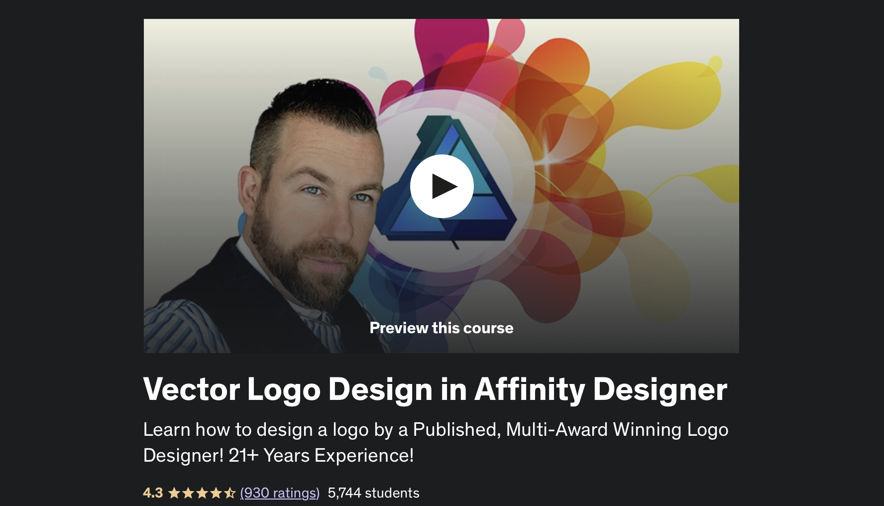 Vector Logo Design in Affinity Designer