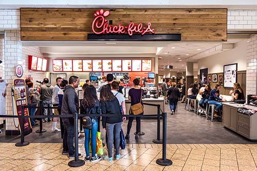 Why is Chick-fil-A perceived as a unique restaurant