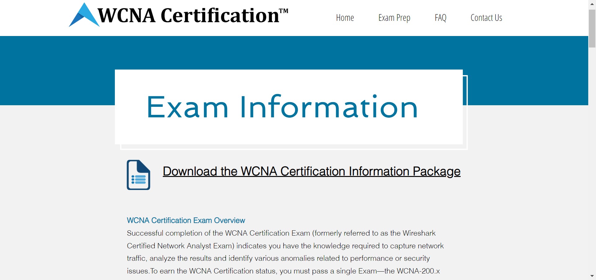 Wireshark Certification