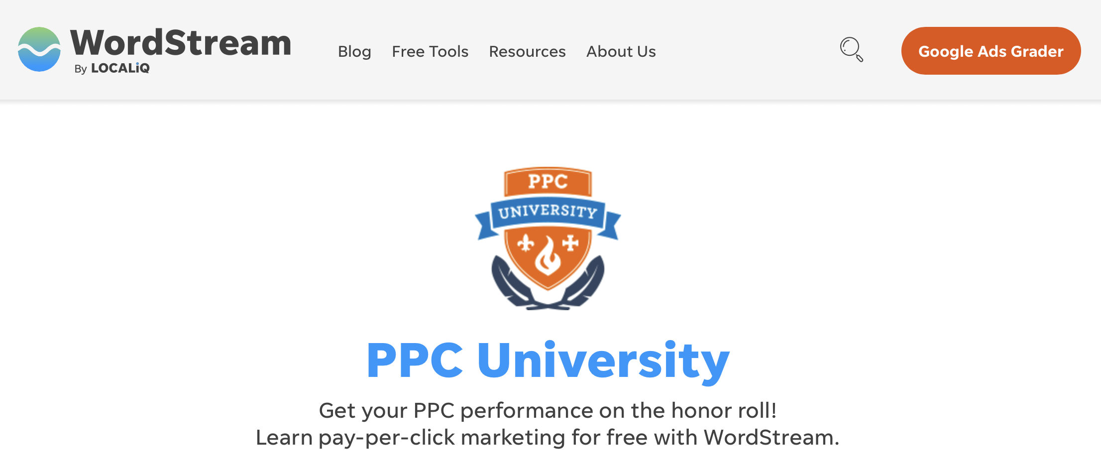 WordStream’s PPC University Facebook Ads Course