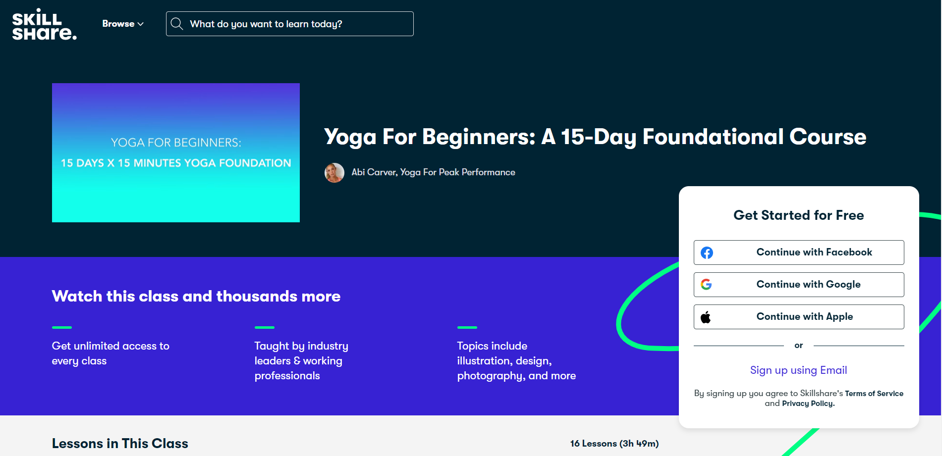 Yoga for Beginners A 15-Day Foundational Course