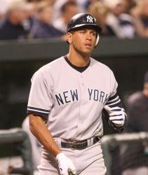 Facing off against three American League opponents, Alex Rodriguez and the Yankees had a rough home stand. (Courtesy of Wikimedia)