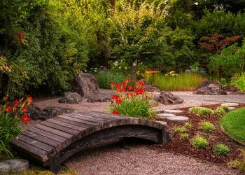 25 Backyard Bridge Ideas: Tranquil Perspective for Your Landscape