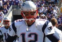 Tom Brady and the Patriots have struggled against the New York Giants in recent years. Courtesy of Wikimedia.