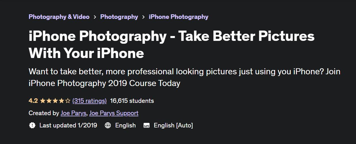 iPhone Photography - Take Better Pictures With Your iPhone