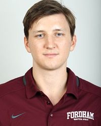Alex Jahns is the starting goalkeeper for Fordham Water Polo.