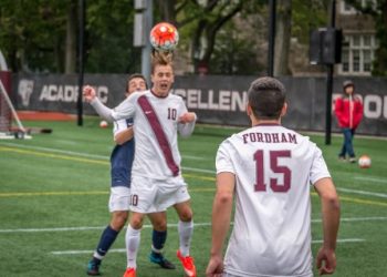 Men’s Soccer Starts A-10 Play Hot