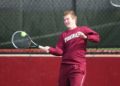 Joseph Kavaloski won in both second singles and fifth doubles. (Courtesy of Fordham Athletics)