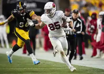 Trey McBride Sets Cardinals Franchise Record for Tight End Receptions in Season