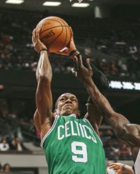 Rondo’s glory days as a Celtic have resurfaced, only this time as Boston’s opponent (Courtesy of Wikimedia).
