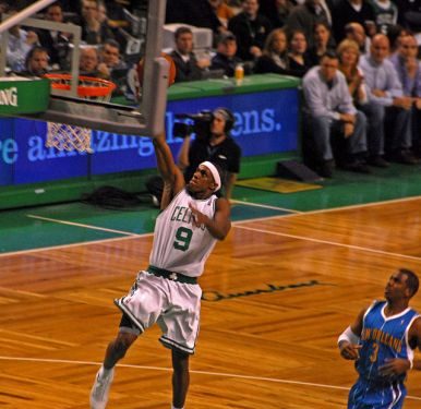 Fans had high expectations for Rajon Rondo, but he floundered in Dallas. Courtesy of Wikimedia.