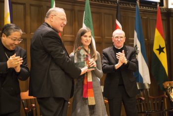 Fordham Alum Honored for CRS Work