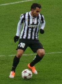 Carlos Tevez was the driving force behind Juventus’ victory over AC Milan. Courtesy of Wikimedia