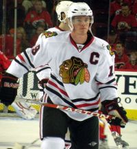 Jonathan Toews will play in the NHL All-Star Game under its new format. Courtesy of Wikimedia.
