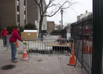 Installation of 24-hour Turnstile at Walsh Gate Underway