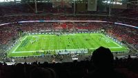 Even historic venues like Wembley Stadium are unable to inject excitement into the NFL in London. Courtesy of Wikimedia
