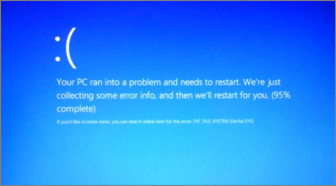 What Caused FAT_FILE_SYSTEM BSOD Error