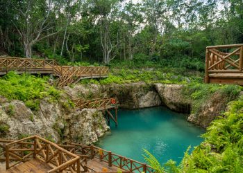 What is an adventure park in Punta Cana?